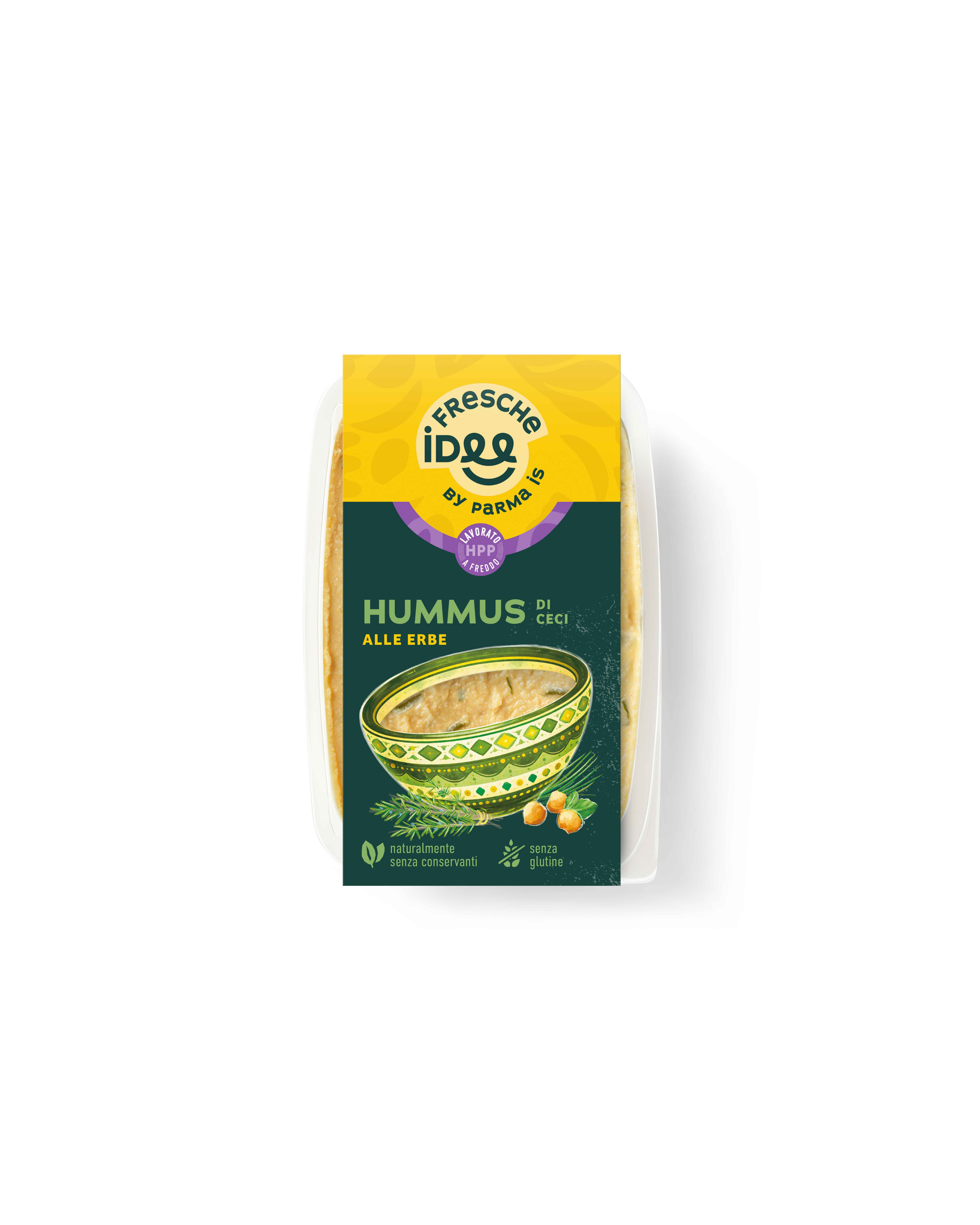 Hummus di ceci alle ERBE
