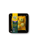POLPETTE di spinaci in crema di zucca